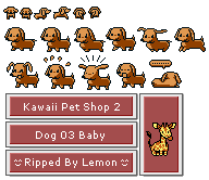 Kawaii Pet Shop Monogatari 2 (JPN) - Dog 03 (Baby)