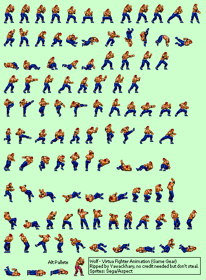 Virtua Fighter Animation - Wolf