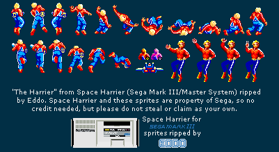 Space Harrier - Harrier