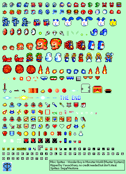 Miscellaneous Sprites