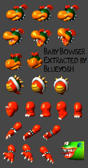 Yoshi's Story - Baby Bowser