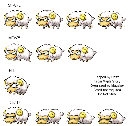 MapleStory - Sheep