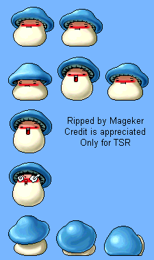 MapleStory - Drunken Blue Mushroom