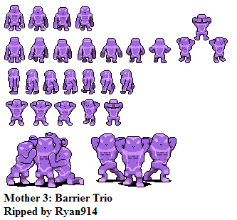 Mother 3 (JPN) - Barrier Trio