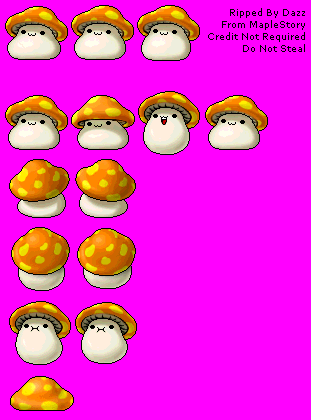 MapleStory - Orange Mushroom (Morph)