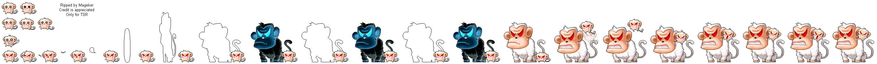 MapleStory - Baby White Monkey