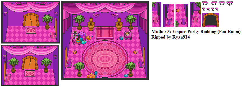 Mother 3 (JPN) - Empire Pork Building (Fan Room Level)