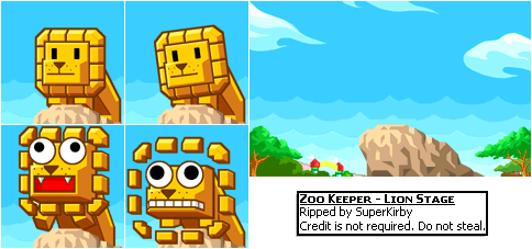 Zoo Keeper - Lion Stage