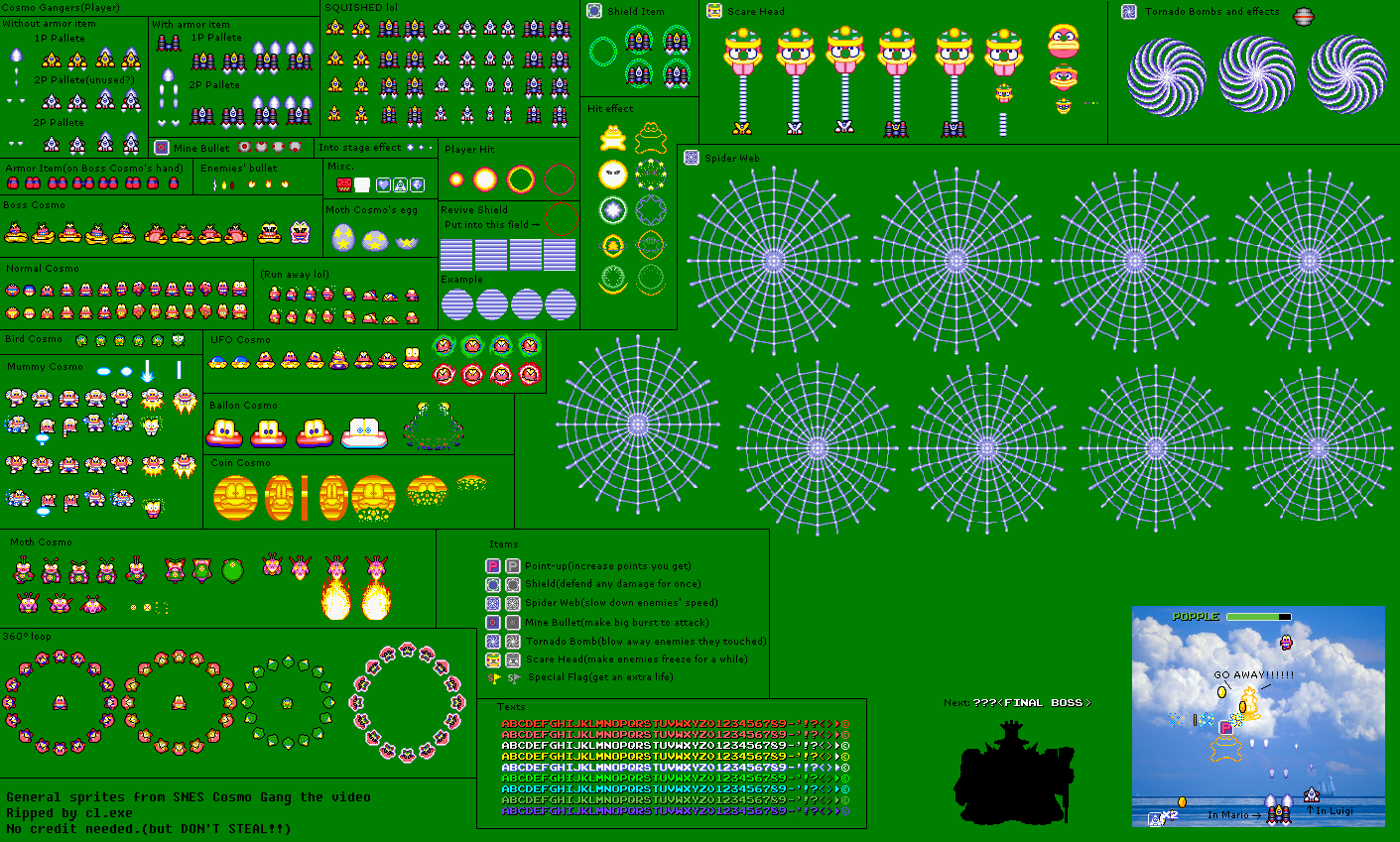 General Sprites