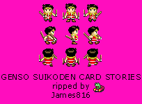 Genso Suikoden Card Stories - Riou (Map)