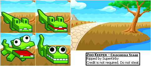Zoo Keeper - Crocodile Stage