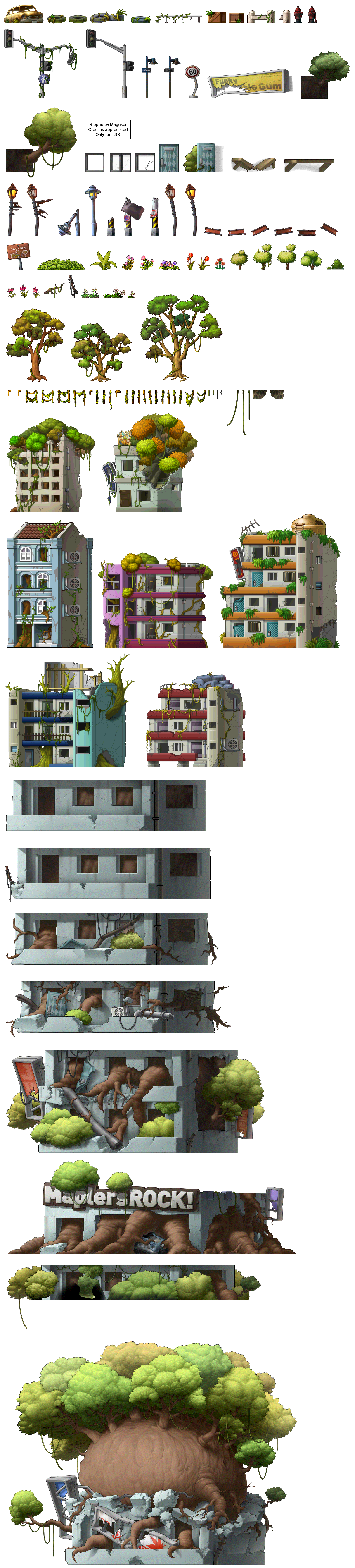 MapleStory - Ulu City (Objects)