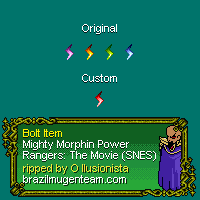 Mighty Morphin Power Rangers: The Movie - Bolt Item