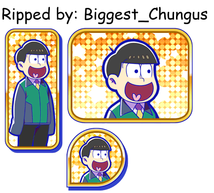 Osomatsu-san Hesokuri Wars: Battle of the NEETs - Set Icons (Governor Jyushimatsu)