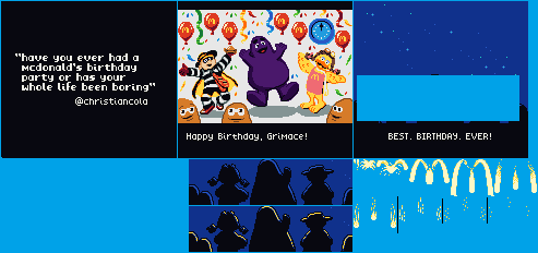 Grimace's Birthday (Homebrew) - End