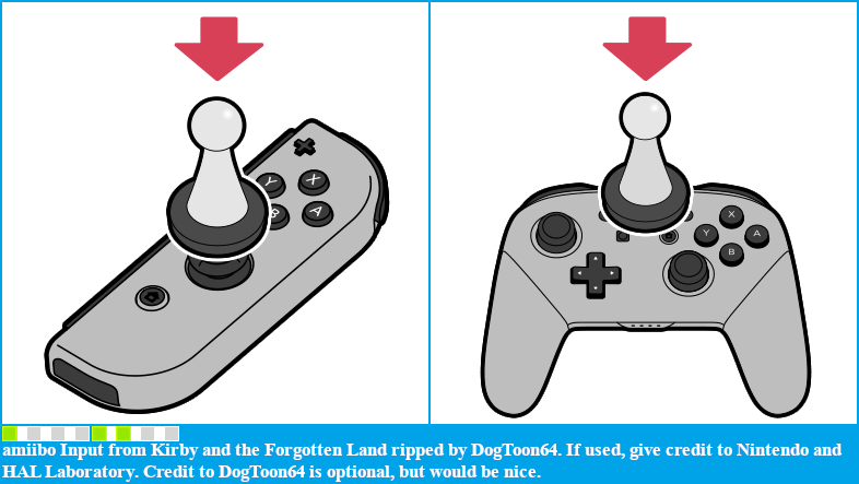 Kirby and the Forgotten Land - amiibo Input