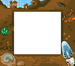 Kaseki Sousei Reborn II: Monster Digger - Super Game Boy Border