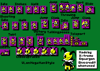 Bug Fables Customs - Vi (Mega Man NES-Style)