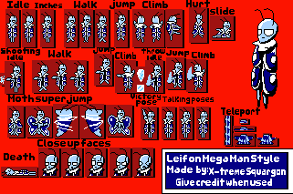 Leif (Mega Man NES-Style)