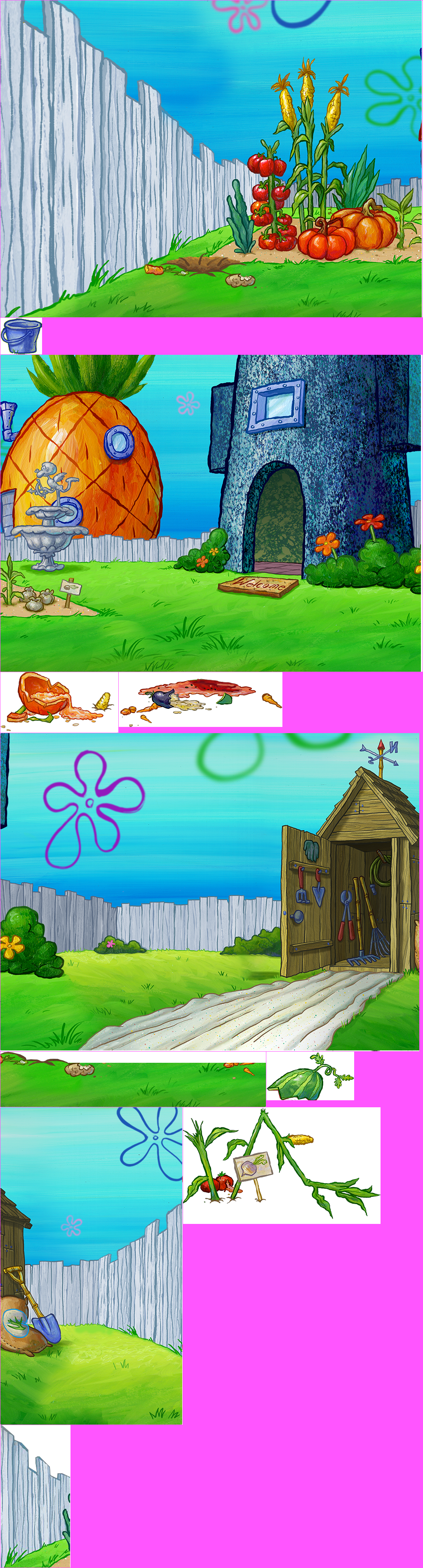 Squidward's Backyard