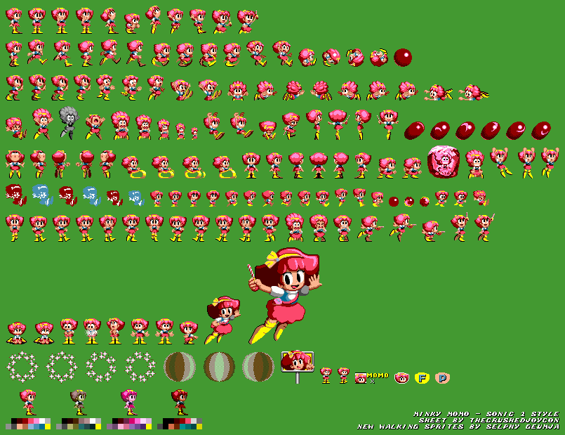 Minky Momo (Sonic 1-Style)