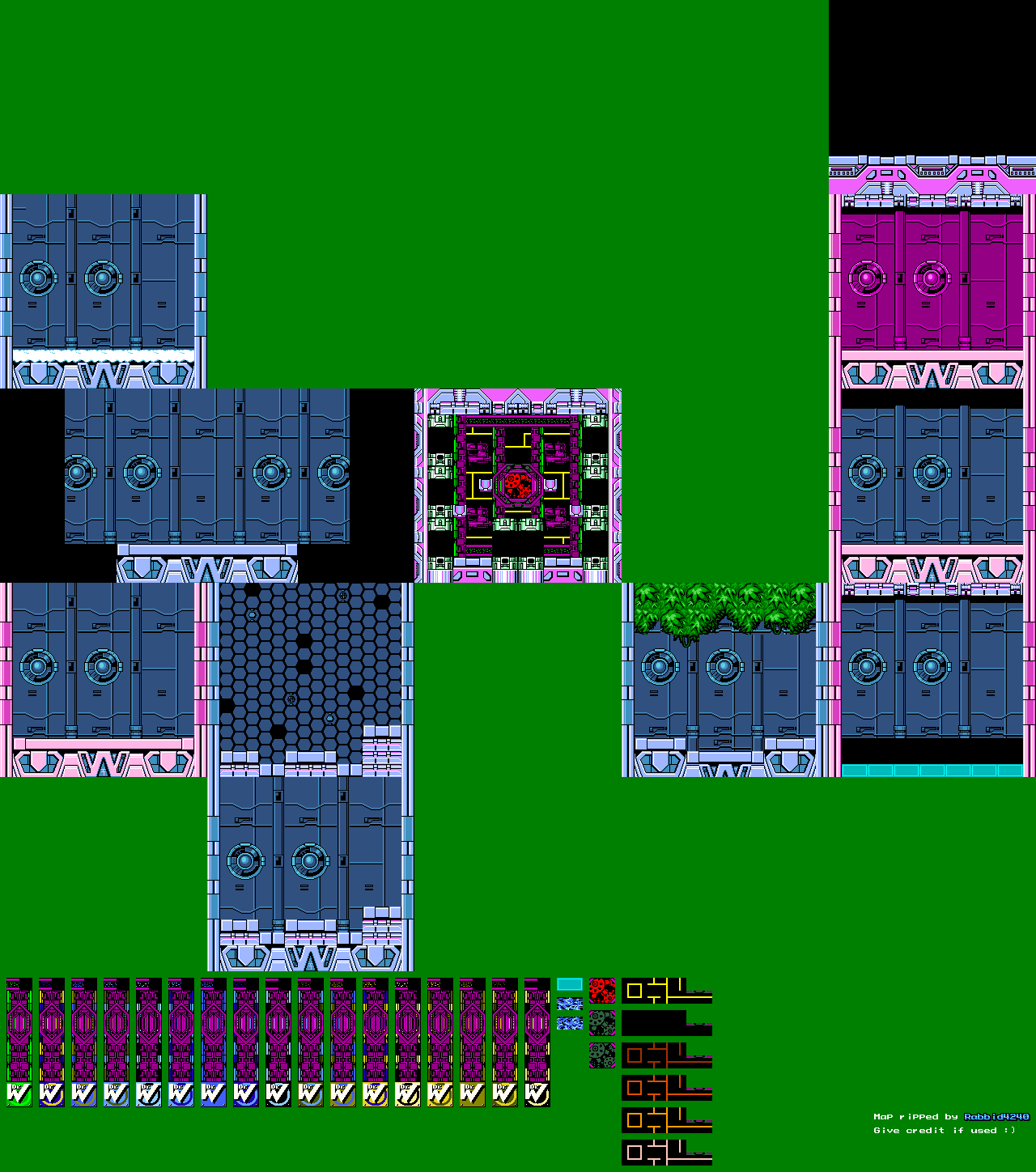 Rockman 8 FC / Mega Man 8 FC - Wily Stage 4