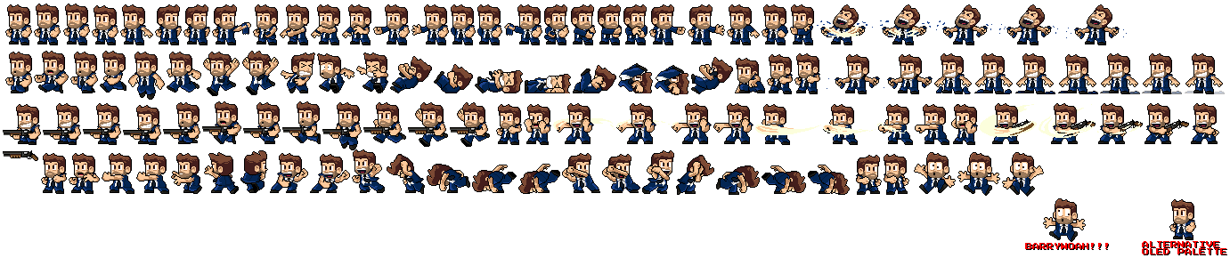 Dan The Man - Barry Steakfries (Old Sprites)