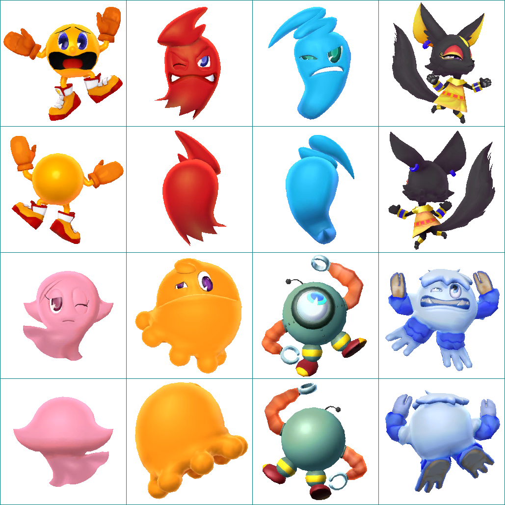 Pac-Man Party - Rolling Blocks