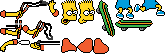 The Simpsons Arcade (Java) - Bart