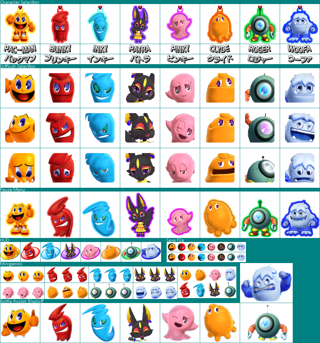 Character Icons