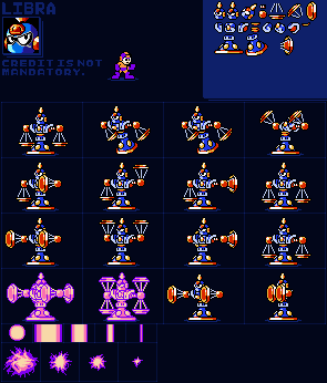 Mega Man Customs - Libra (NES-Style)
