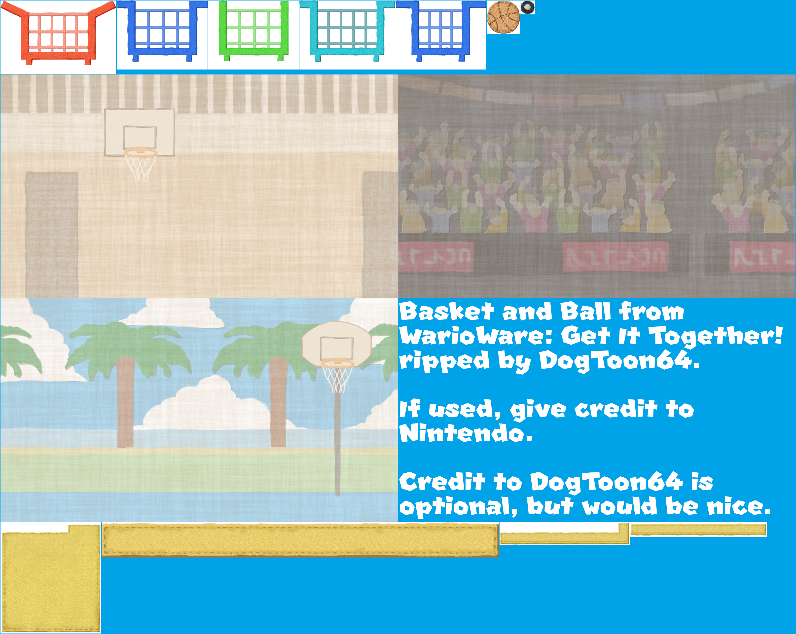WarioWare: Get It Together! - Basket and Ball