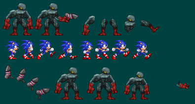 Sonic the Hedgehog Customs - Black Arms