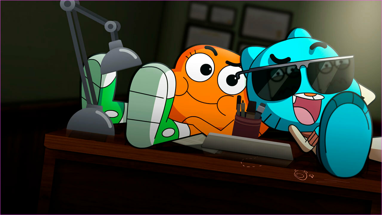 The Amazing World Of Gumball: The Principals - Title Screen Background