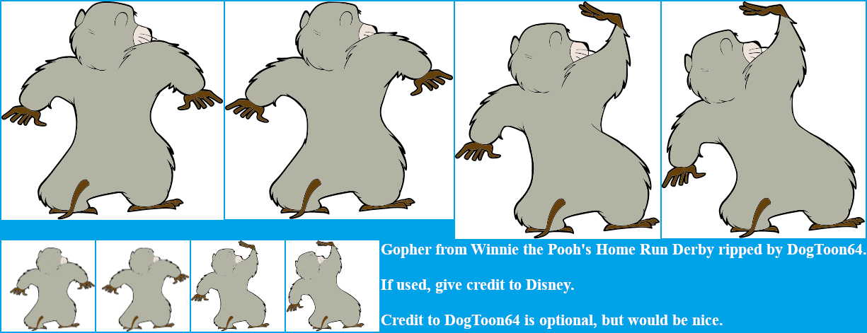 Winnie the Pooh's Home Run Derby - Gopher