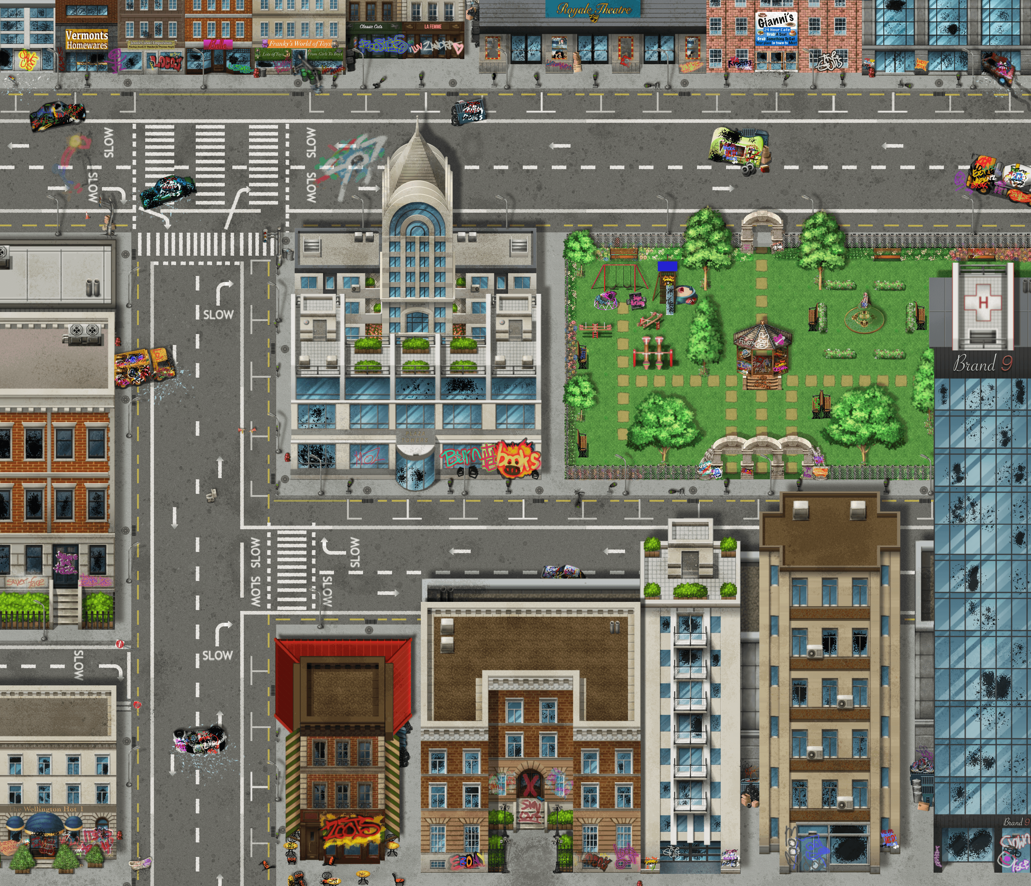 City - Downtown