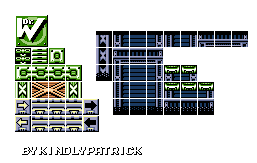 Mega Man Customs - Cut Man Tileset (GBC-Style)