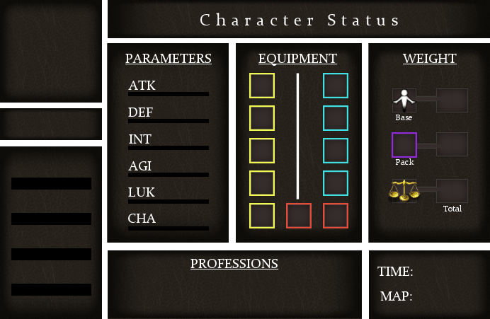 Status Screen Base