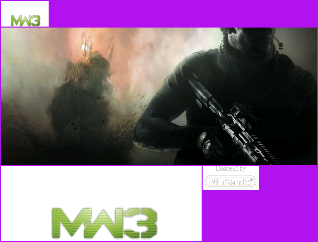 Call of Duty: Modern Warfare 3 - Wii Menu Banner & Icon