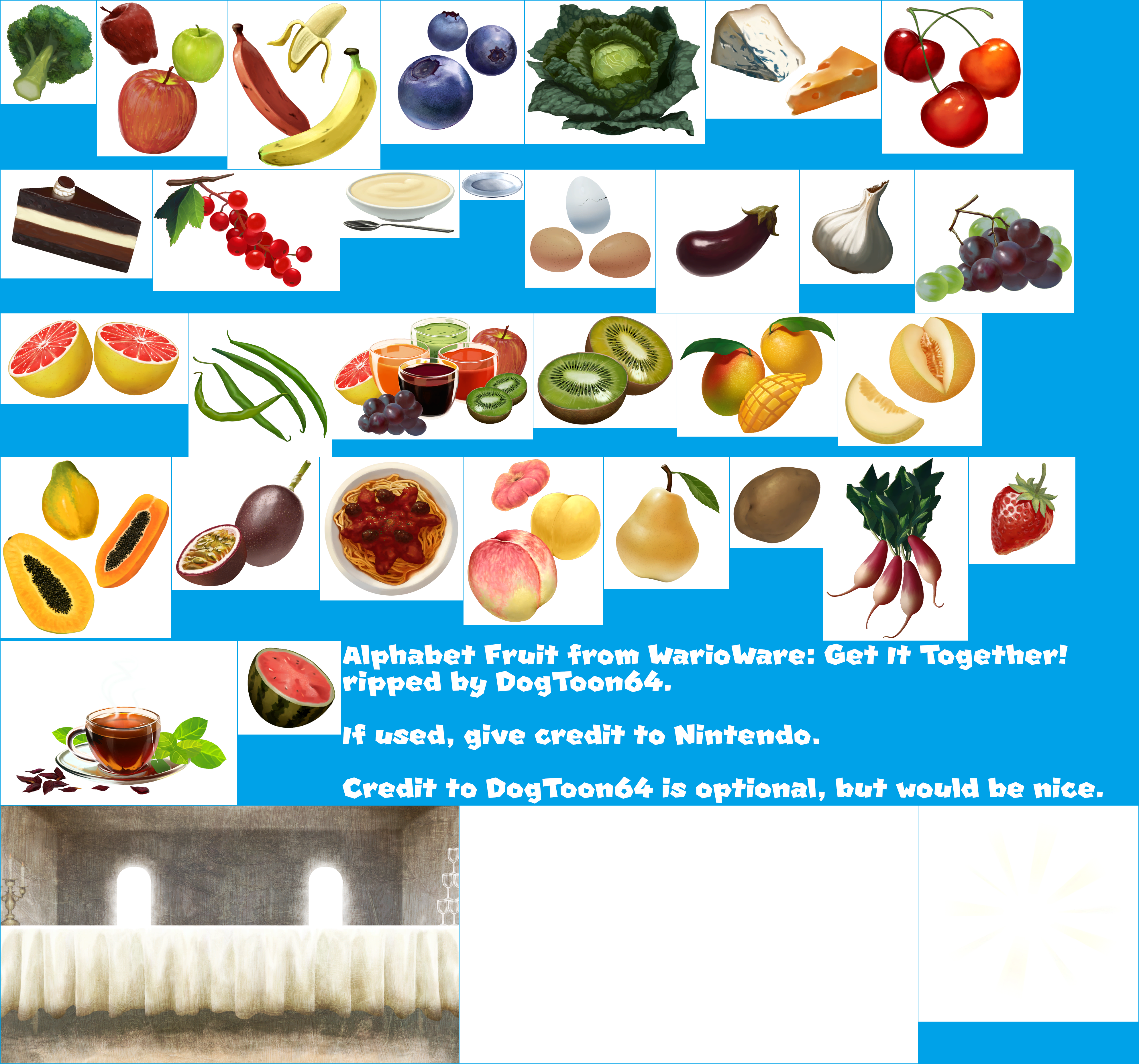 WarioWare: Get It Together! - Alphabet Fruit