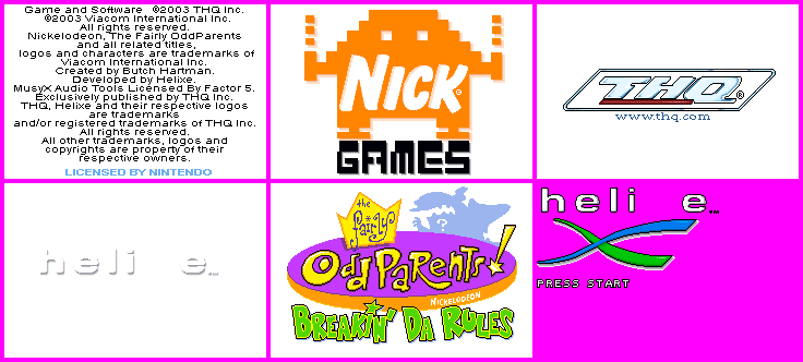 The Fairly OddParents: Breakin' Da Rules - Introduction, Company Logos & Title Screen