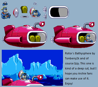 Sonic the Hedgehog Media Customs - The Bathysphere