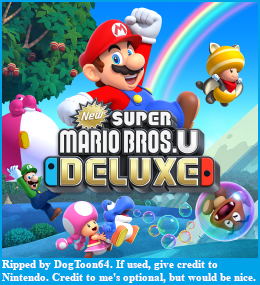 New Super Mario Bros. U Deluxe - HOME Menu Icon