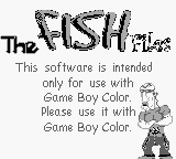 The Fish Files - Game Boy Error Message