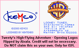 Tweety's High-Flying Adventure - Opening Logos