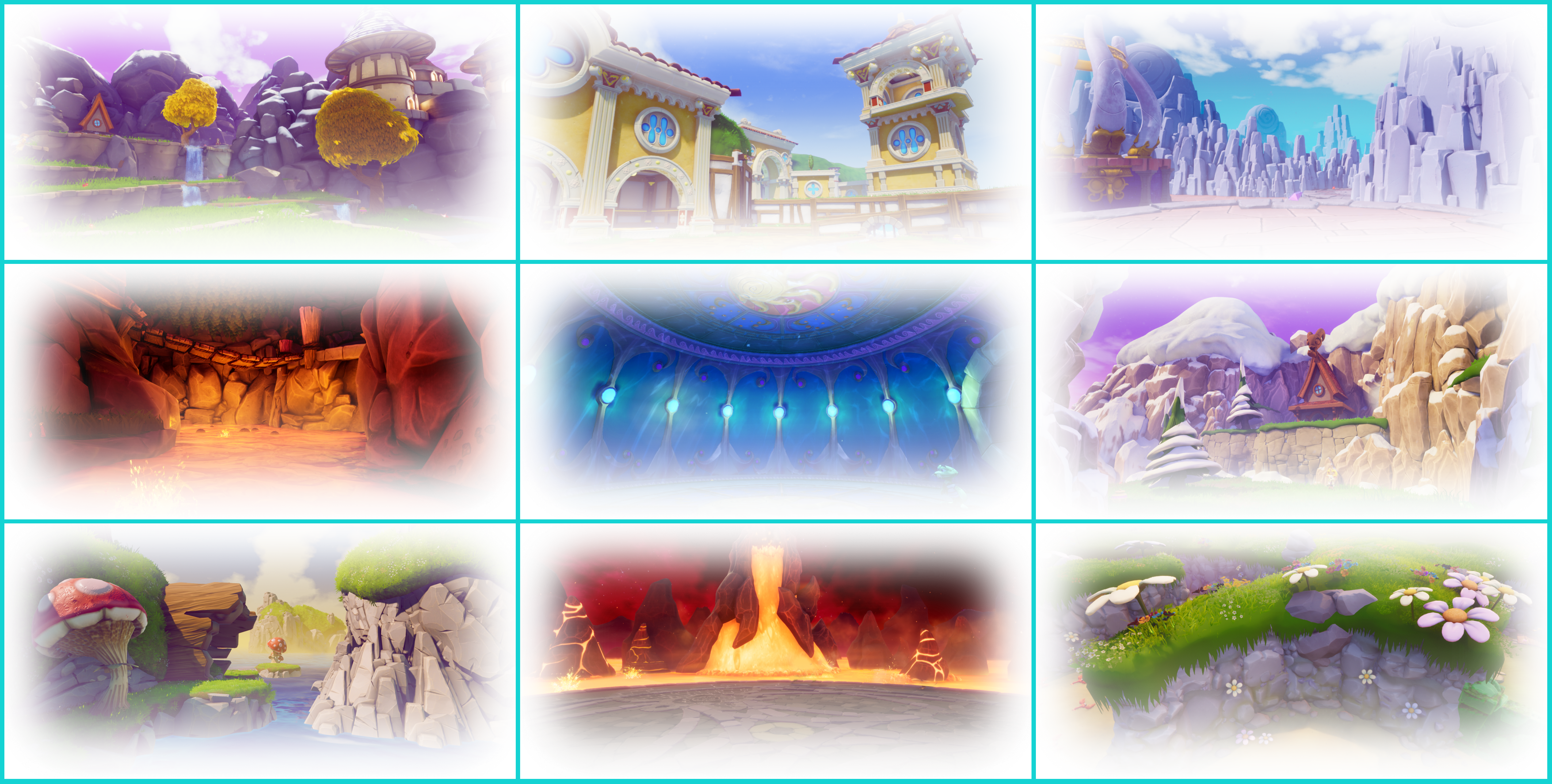 Level Banners - Spyro: Year of the Dragon (World 1)