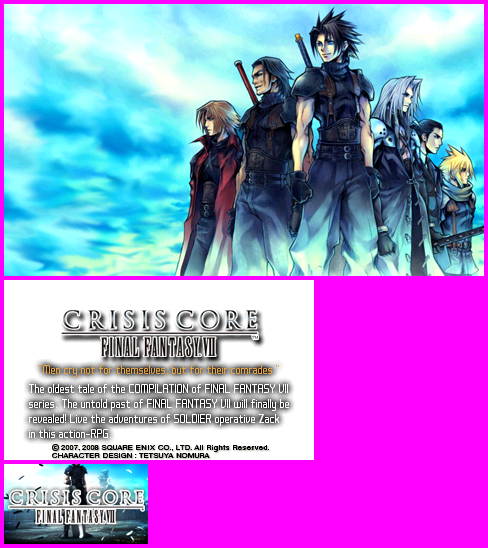 Crisis Core: Final Fantasy VII - Banner & Icon