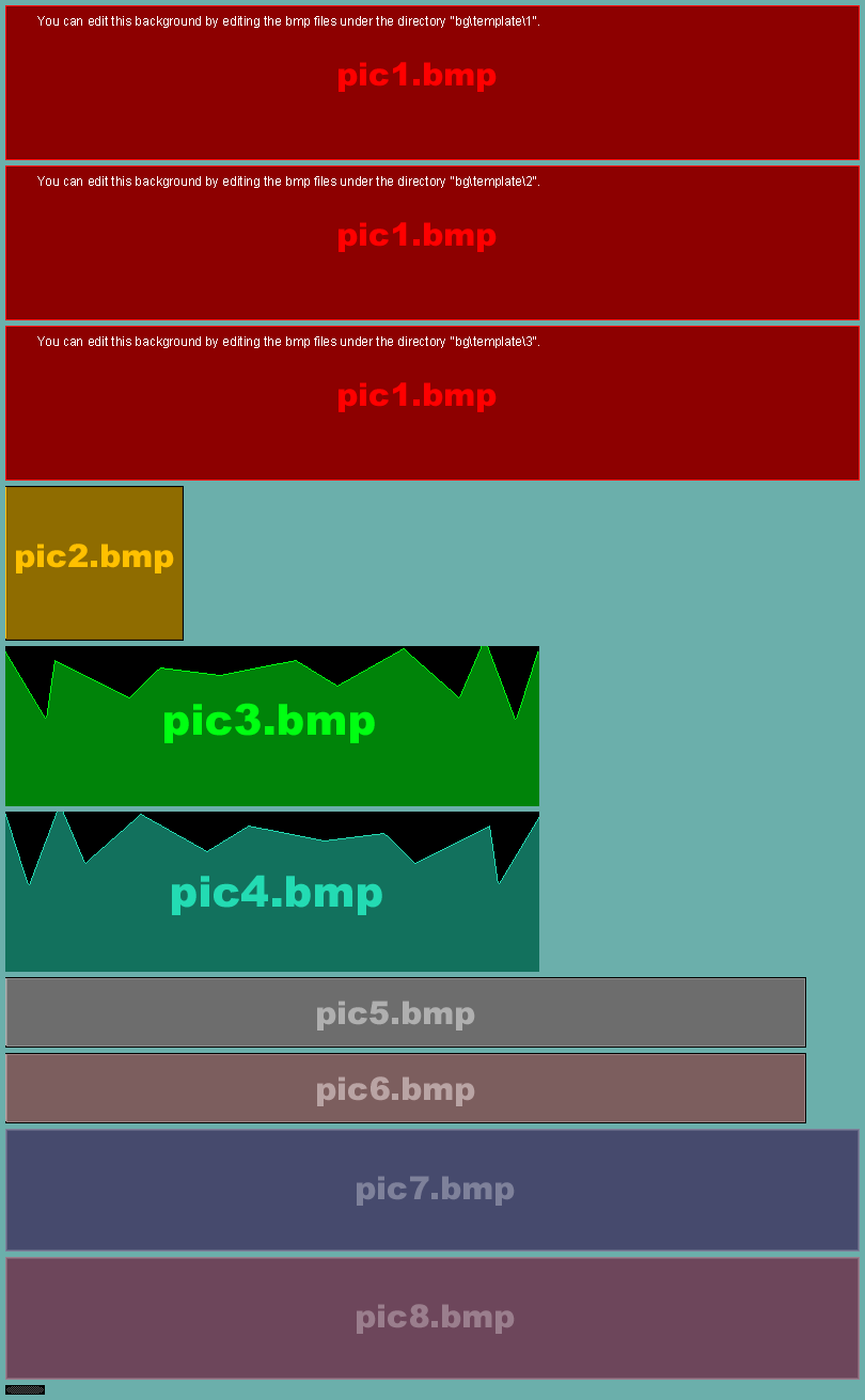 Little Fighter 2 - Background Template