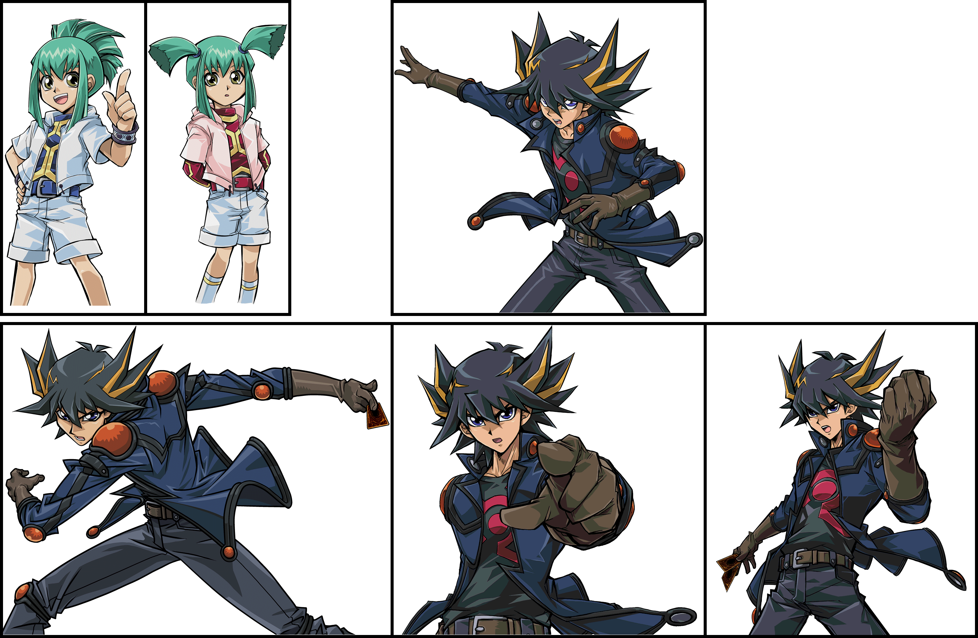 Yu-Gi-Oh! Duel Terminal - Demo Sprites