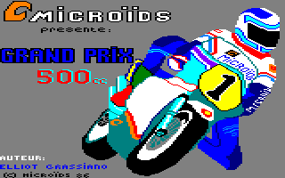 Grand Prix 500cc - Loading Screen
